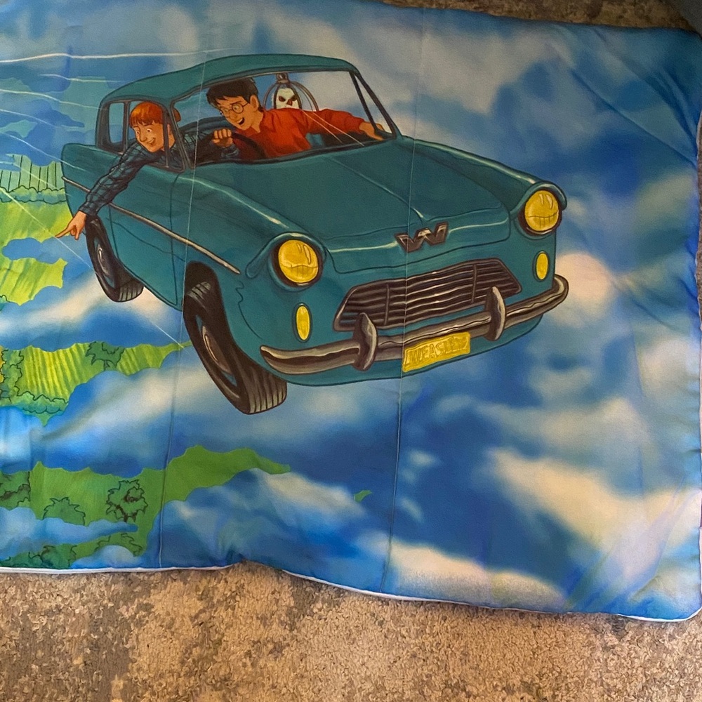Warner Bros. Harry Potter Blue Sleeping Bag